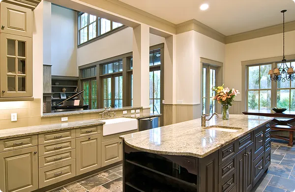 Custom kitchen cabinetry showcase